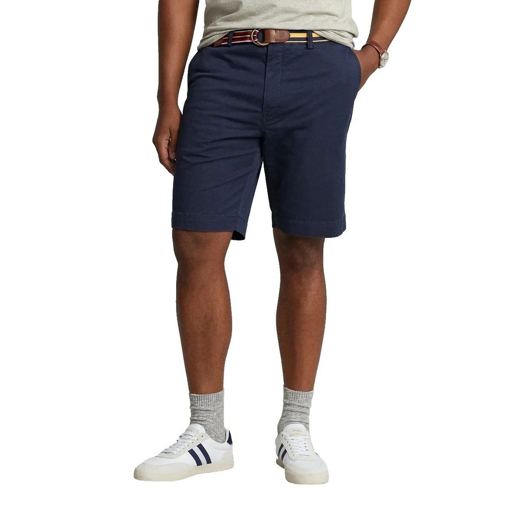 Polo‎ Ralph Lauren Golf Shorts Mens 34 Blue Slash Pockets Classic Fit Low Waist